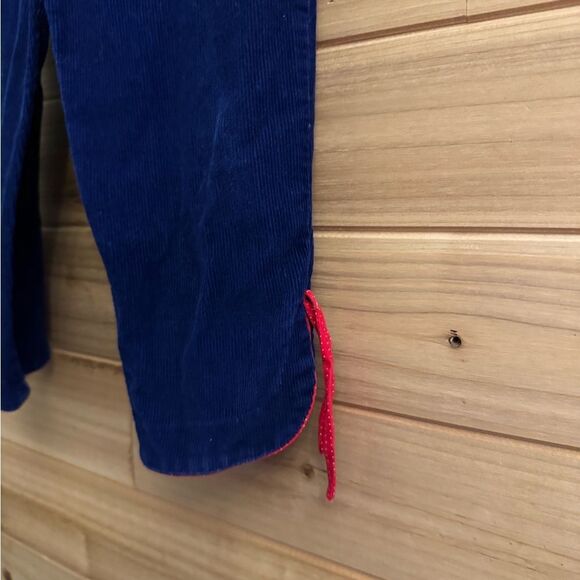 Vintage Girl 2T Farm Cottagecore Embroidered Corduroy Overall Ruffle Top Set - Picture 10 of 12